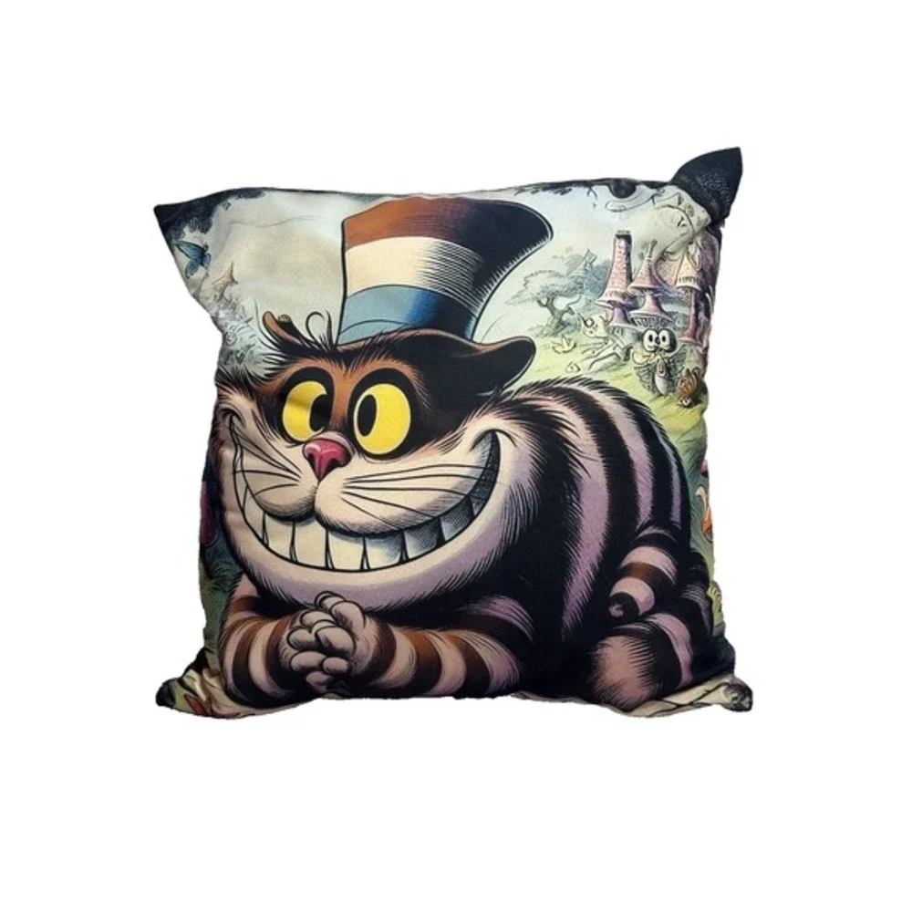 NEW novelty throw pillow 18x18 inches pillowcase & insert included